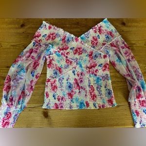 Steve Madden Floral Top
